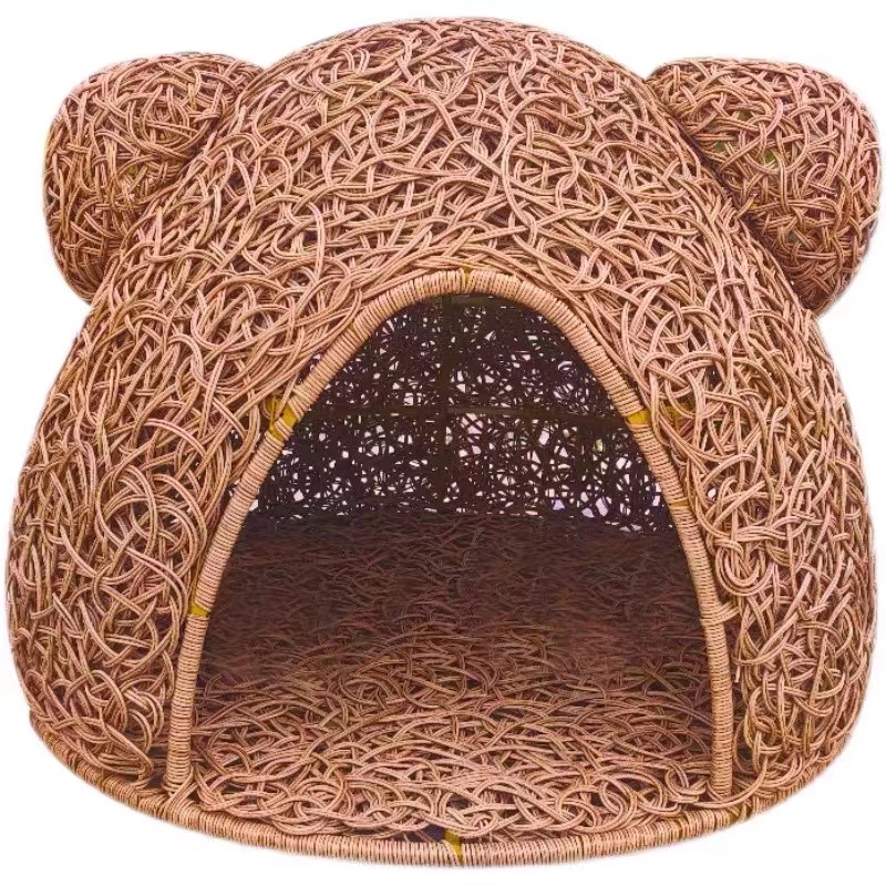 Outdoor Creative Rattan Birdcage Garden Waterproof Sunscreen Leisure Round Sofa Furniture