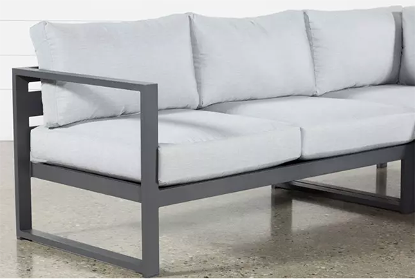 Ravelo Outdoor 3 Piece 93″ Sectional