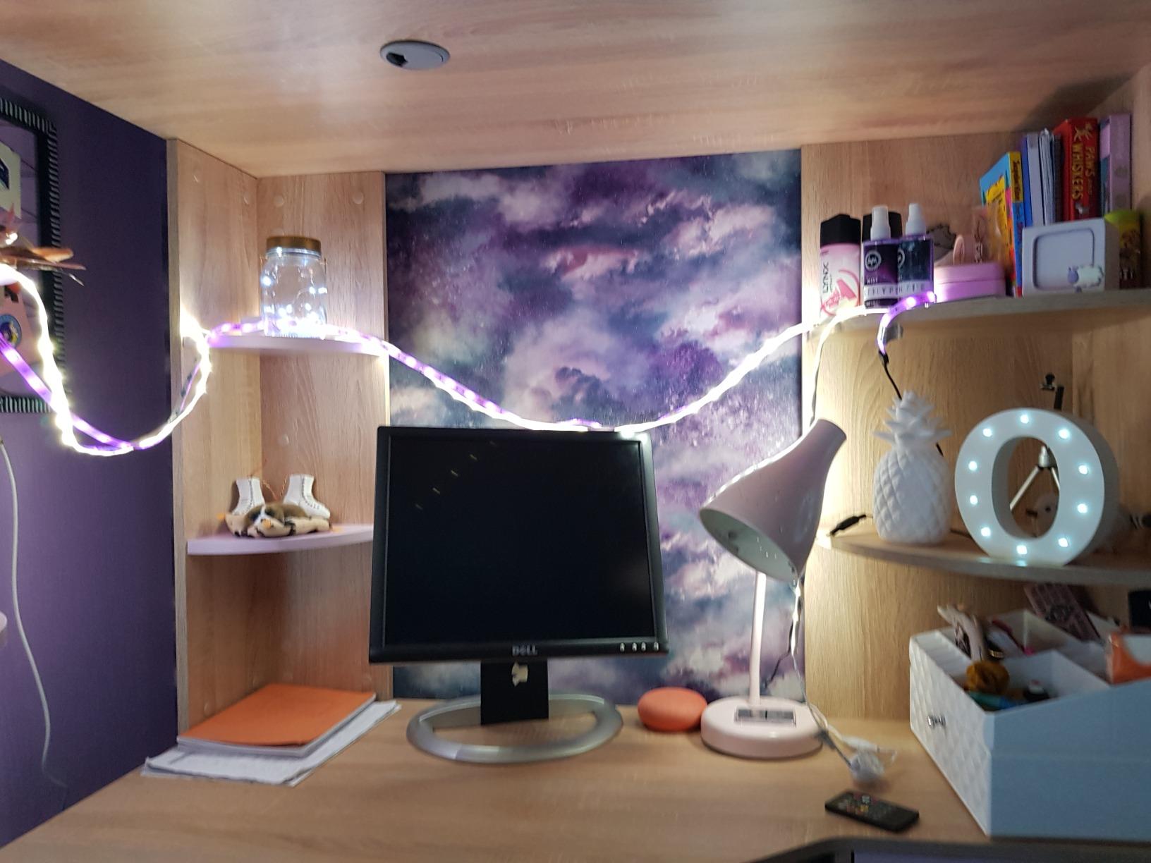 【Furniture】High Sleeper/Bunk Bed - All In 1 Right or Left Hand-side Stairs - Kids/Children Furniture Set