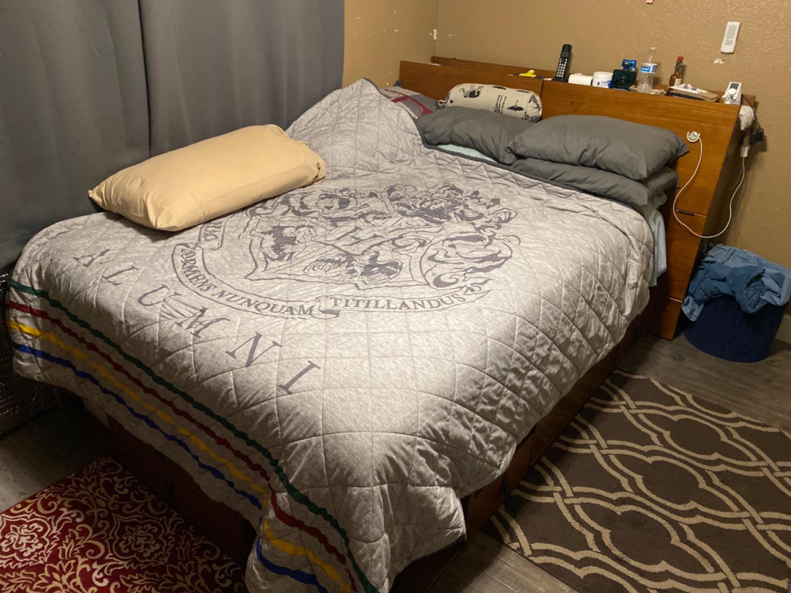 【Furniture】Bali Storage Platform Bed with Drawers