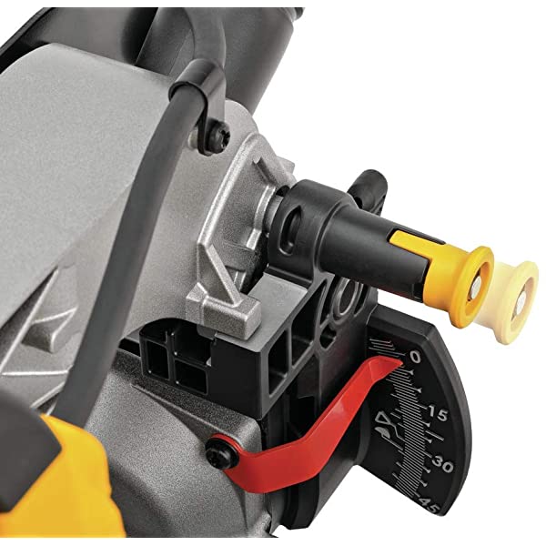 DEWALT 12-Inch Miter Saw, 15-Amp, Single Bevel, Compound (DWS715) 12