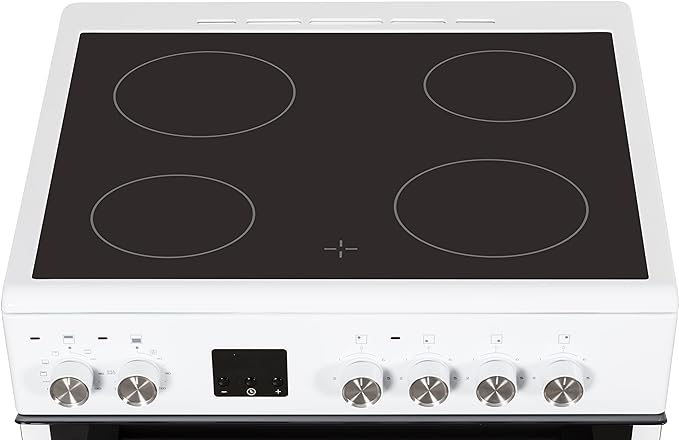Leisure white good condition 60cm electric cooker with oven grill