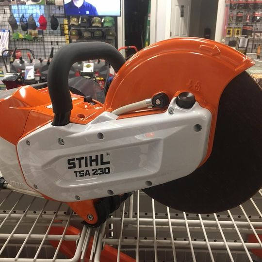 Stihl TSA 230 Electric Battery Cut-Off Concrete Saw Brick