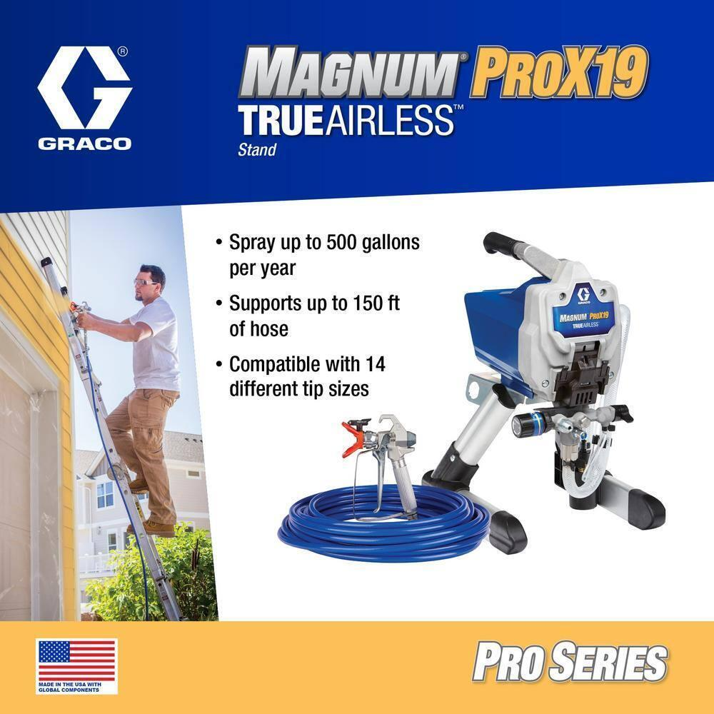 Graco Magnum  ProX19 Cart Airless Paint Sprayer, Gray