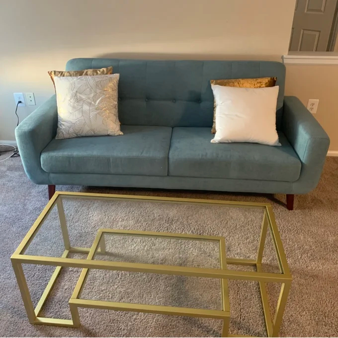 【Furniture】Shumake Frame Coffee Table with Storage