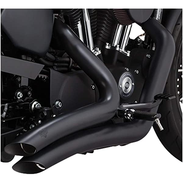 Vance & Hines Big Radius 2 into 2 Exhaust Black 46067