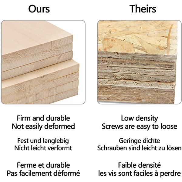 JOISCOPE Home Office Computer Desk,Small Study Writing Desk with Wooden Storage Shelf,2-Tier Industrial Morden Laptop Table with Splice Board,47 inches(Vintage Oak Finish) 47 inches A-vintage Oak Finish