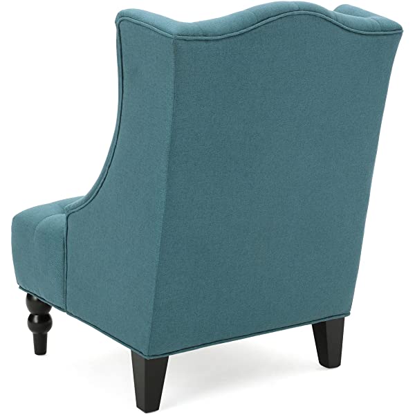 Christopher Knight Home Toddman High-Back Fabric Club Chair, Dark Charcoal