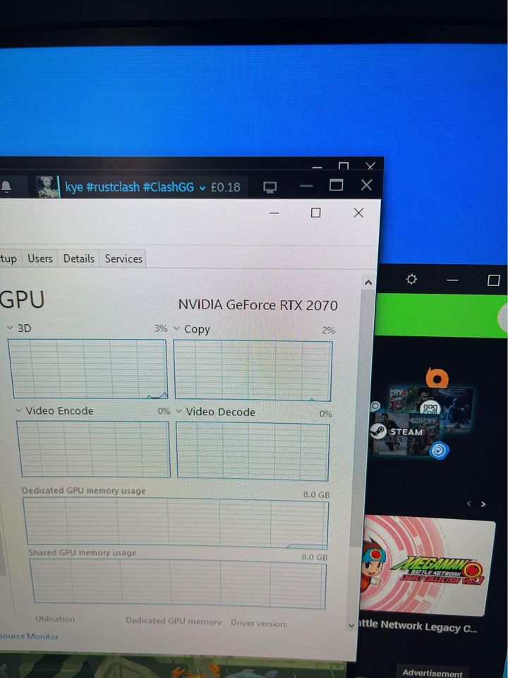 Full gaming set up specs shown on pictures